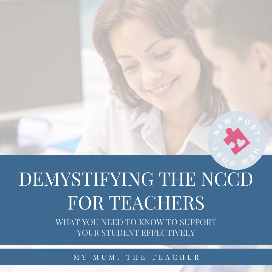 Demystifying the NCCD for Teachers