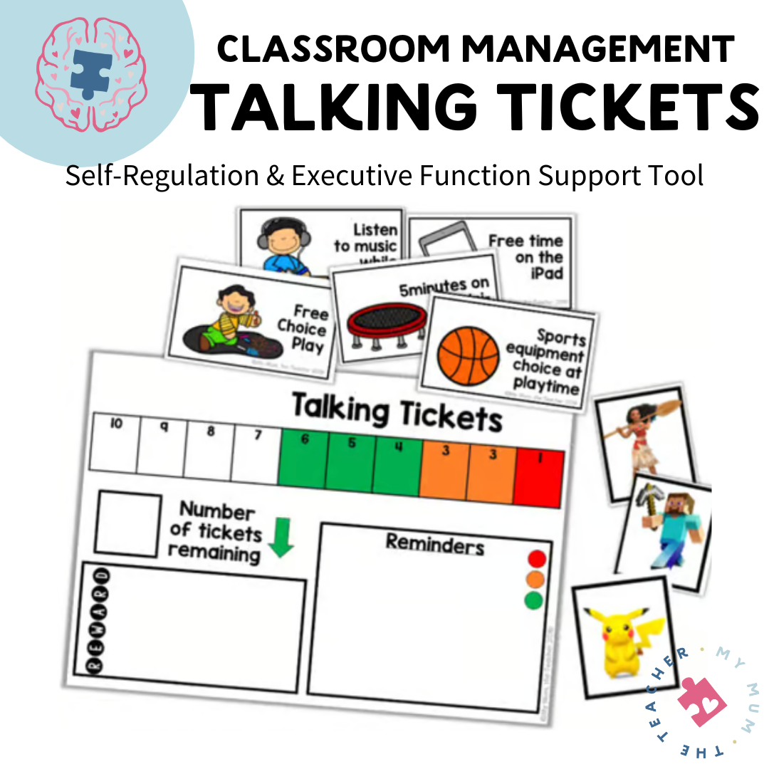 Talking Tickets: Behaviour & Executive Function Support Tool