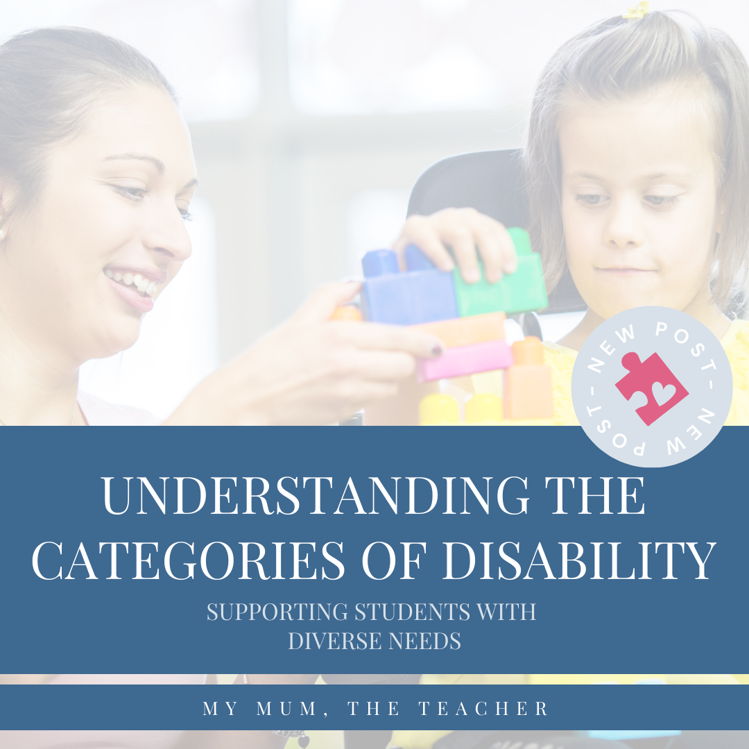 Understanding the Categories of Disability in the NCCD
