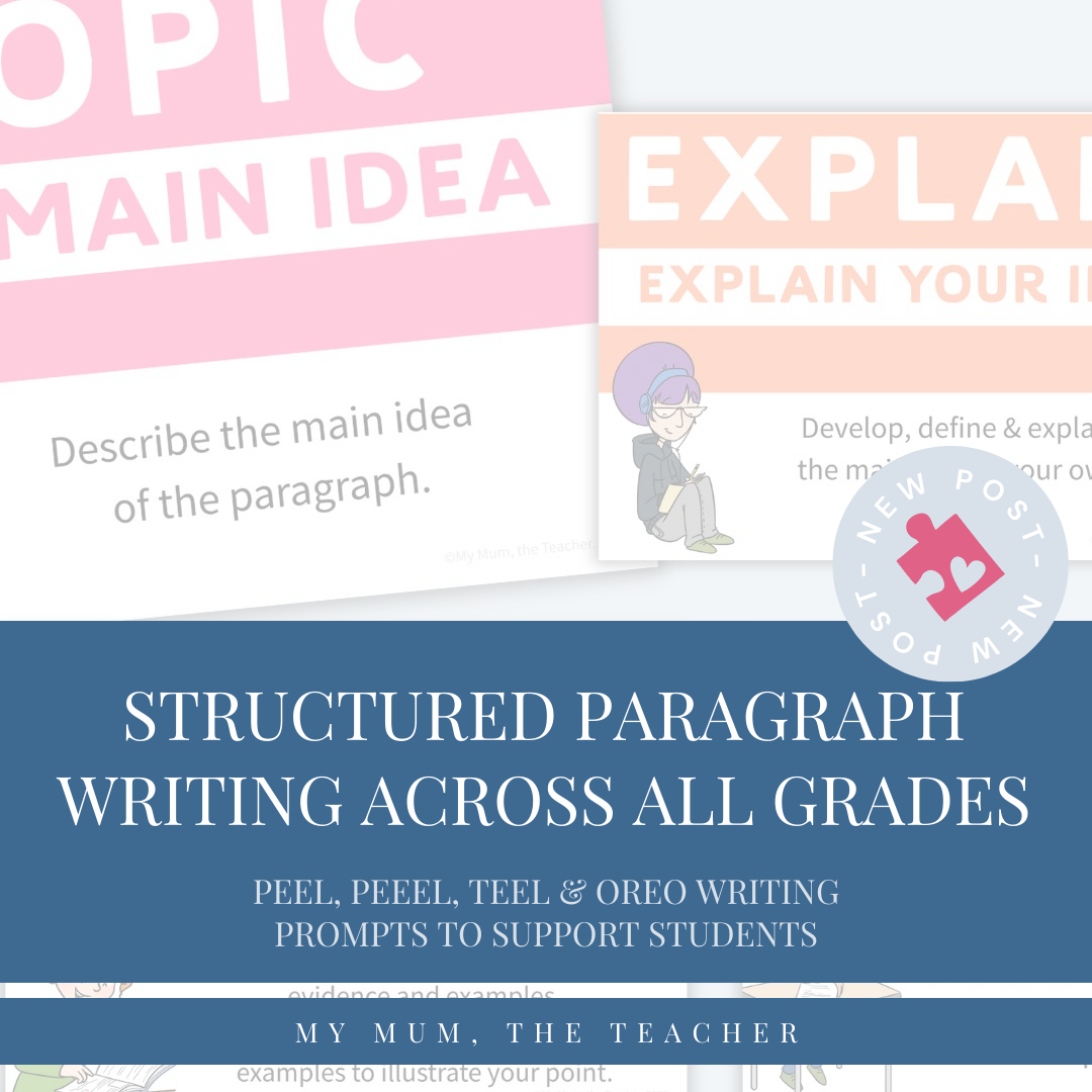 Supporting Structured Writing Across the Grades