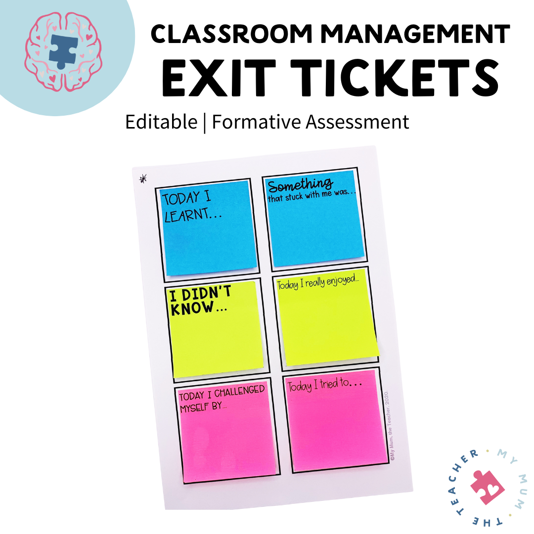 Exit Slips | Formative Assessment Tool