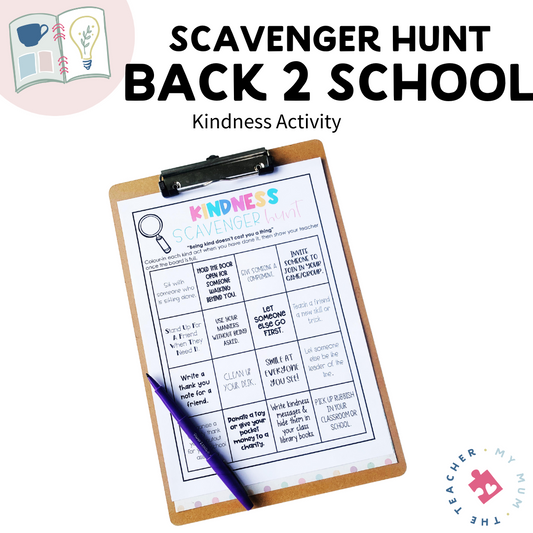 Back-to-School Scavenger Hunt